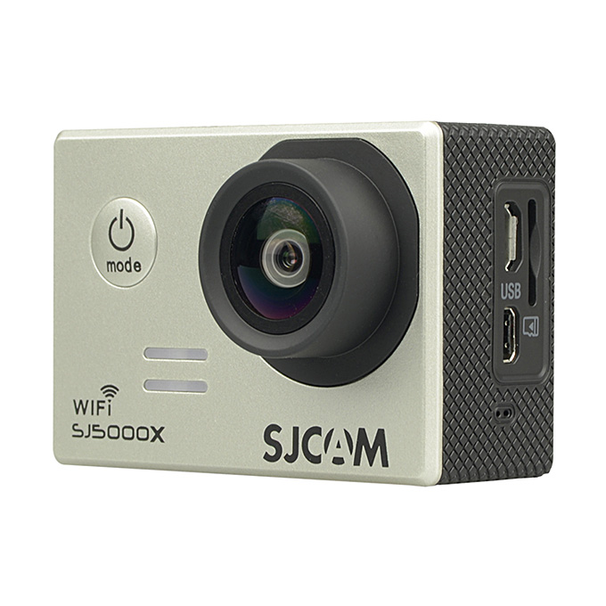 

SJCAM SJ5000X ELITE WiFi Action Camera 2.0 Inch LCD Screen 4K HD 12.4MP Sensor 170 Degree Angle Len Wide Dynamic Range With Waterproof Case - Silver