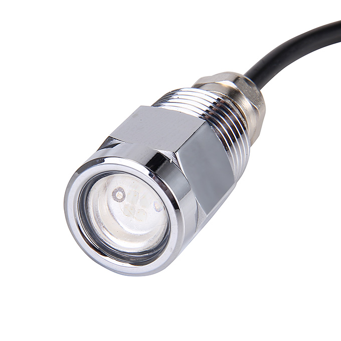 12V 9W Underwater Boat Drain Plug Led Light For Fishing Swimming Diving