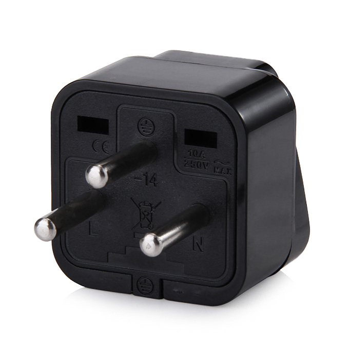 Travel Adapter Power Plug Type H Israel 3 Pin Standard
