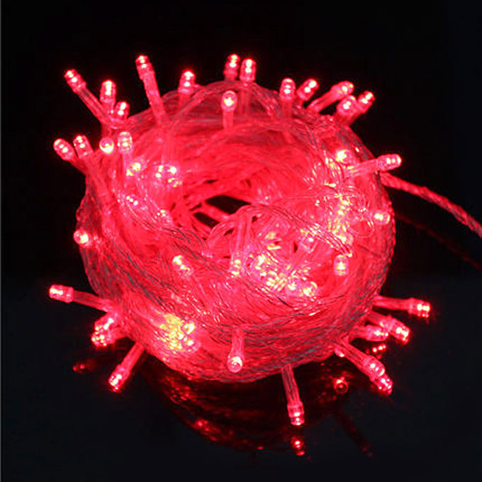Powered 100 LED Starry Fairy String Light Lamp