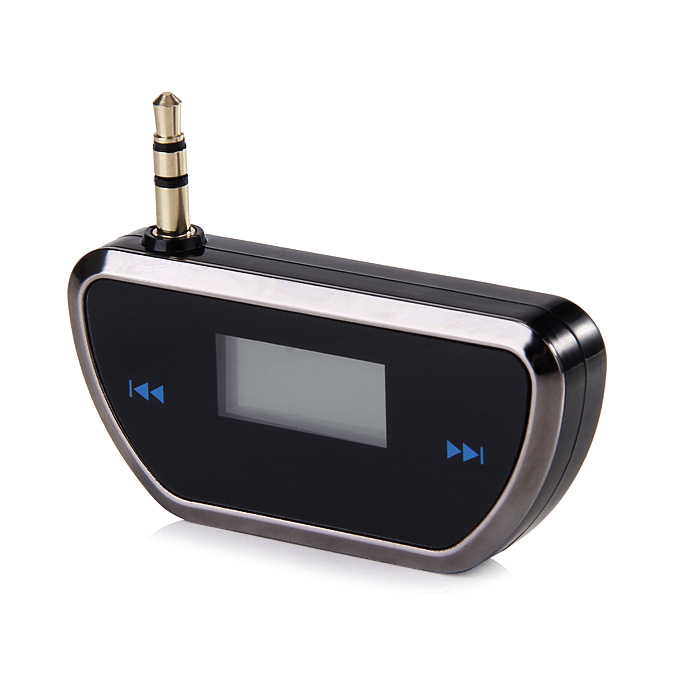3 5mmカーワイヤレスfmトランスミッタiphone用fmラジオで音楽を再生