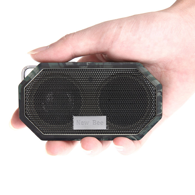 New Bee Pocket Bluetooth Ip67 Waterproof Shockproof Wireless Speaker