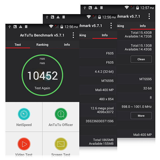 Jeep F605 4.5inch MTK6572 IP68 Waterproof Rugged Smartphone