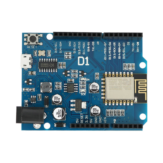 

ESP8266 ESP-12E Development Board Module Compatible with Arduino IDE w/ Built-in CH340G Driver IC