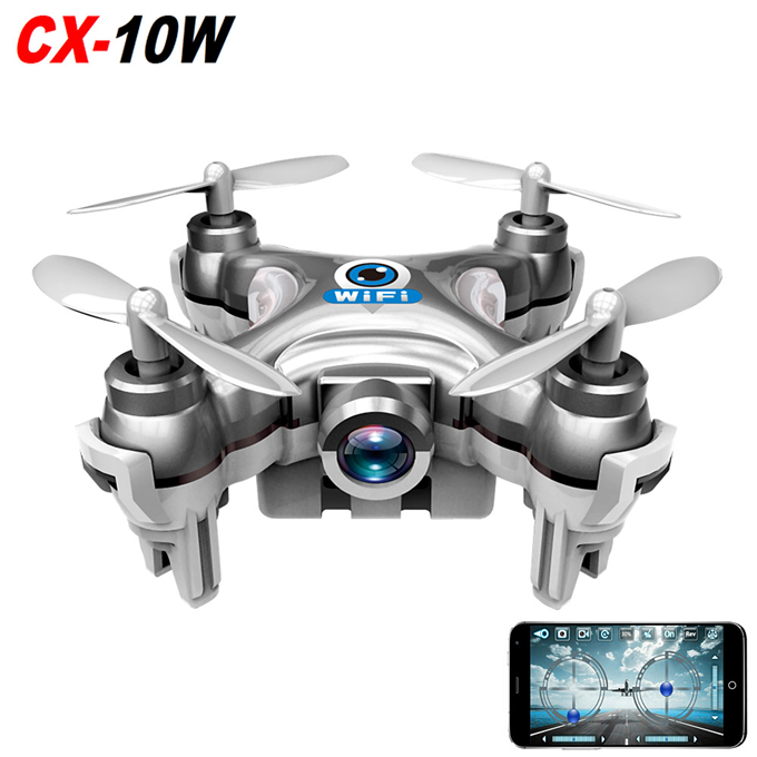 Cheerson Cx 10w Cx10w Mini Wifi Fpv 0 3mp Camera Led Quadcopter