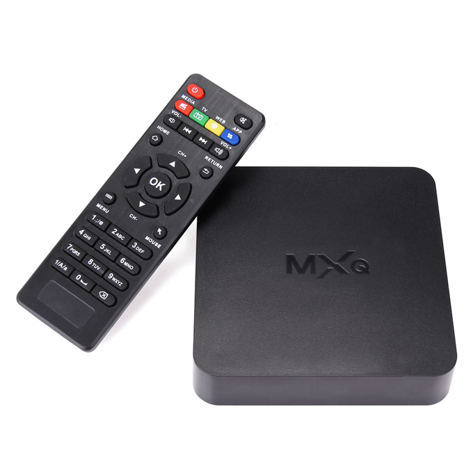 MXQ 2022 MXQ Pro Dual Wif Android 10 Scatola Smart TV Media Streamer Audio Remoto 