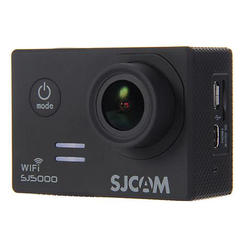 

SJCAM SJ5000 WiFi Sports Camera Novatek 96655 14MP 1080P 170 Degree Lens 2.0inch HD Camcorder Car DVR - Black