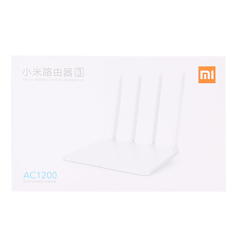Original Xiaomi Mi WiFi Router 3 4 Antennas 1167Mbps 128MB Flash ROM