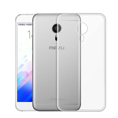 

Silicon Back Cover High Quality Protective Soft Case Phone Shell For MEIZU M3 Note/MEIZU MEILAN Note 3 - Transparent