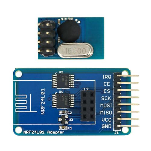 

2.4G SE8R01 Wireless Transceiver Module Similar with NRF24L01 + Adapter Module for Arduino