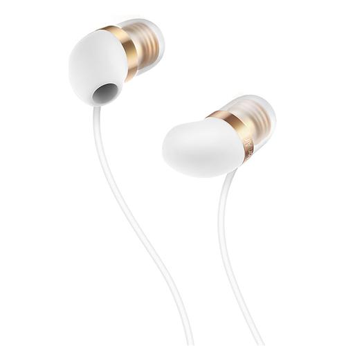 Xiaomi Capsule Earphone In-Ear Earphone Wire Control Mic pour iPhone iPod Smartphones Android - Blanc