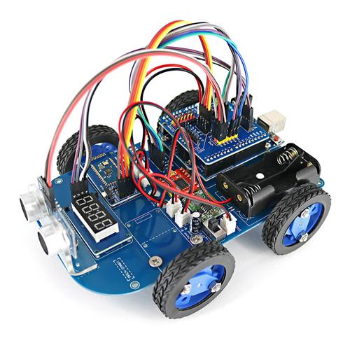 N20ギヤモータ4WD Bluetoothで制御されたスマートなロボットカーキット