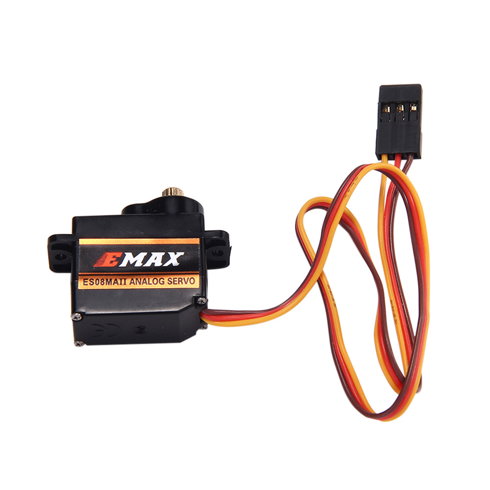 EMAX ES08MA II 12G Mini engrenagem de servo metal analógico para modelo RC