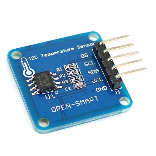 High Accuracy LM75A I2C Temperature Sensor Module for Arduino