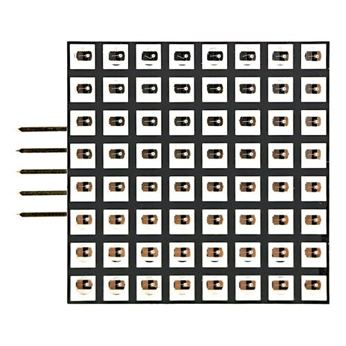 

1. 8 inches 8X8 Red LED Matrix Display Module Cascadable Square LED Matrix w/ SPI interface for Arduino