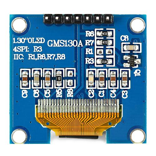 SH1106 1.3 Inches 128x64 Interface White Color OLED Display Module