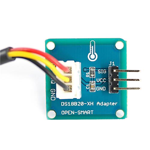Waterproof DS18B20 Temperature Sensor w/ Adapter Module for Arduino