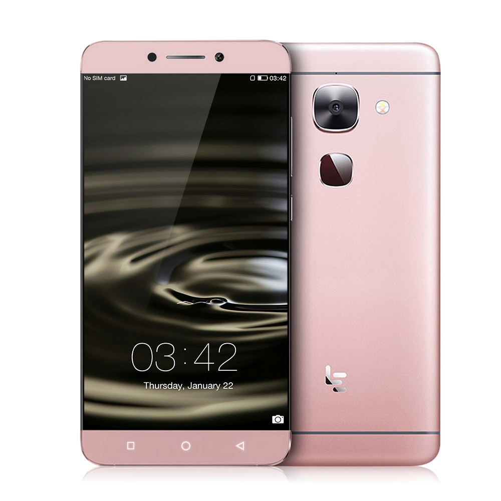 LeTV LeEco Le Max 2 X822 5.7inch 2K Screen Android 6.0 OS 4GB 32GB Smartphone 64-Bit Qualcomm Snapdragon 820 Quad Core 21MP Touch ID Type-C Fast Charge - Rose Gold