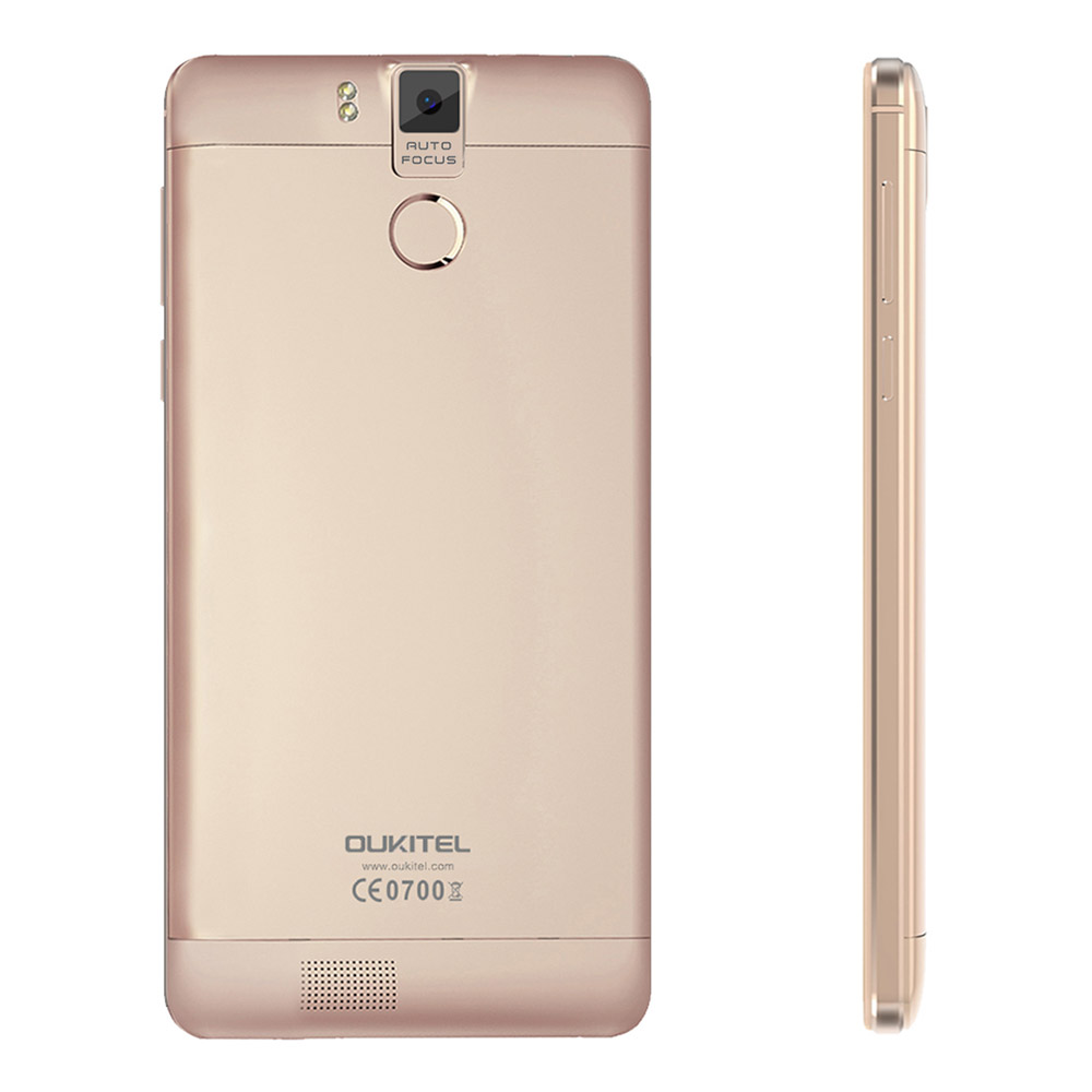 OUKITEL K6000 Pro 5.5inch FHD 6000mAh Android 6.0 Smartphone - Gold