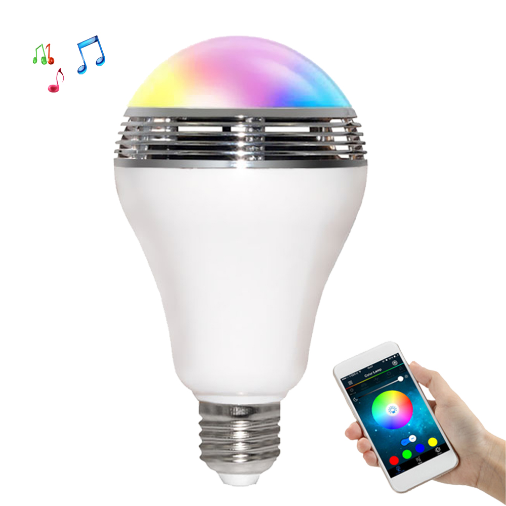 smart led bluetooth speaker bulb