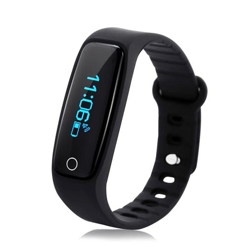Teclast H10 Smart Bracelet Bluetooth 4.0 with 0.86&quot; OLED Display / Touch Key / Pedometer / Sleep Tracker / Call Reminder for Android iOS - Black