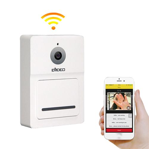 

H9 WiFi Doorbell High Qualified Images Intelligent Linkage Smart Doorbell - White