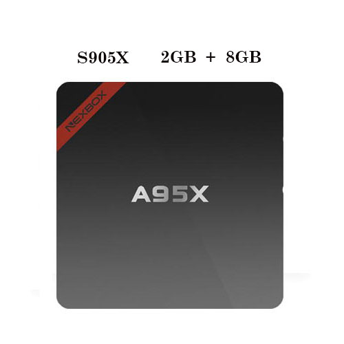 Nexbox A95X Amlogic S905X 4K KODI Preinstalled Android 6.0 TV BOX 2GB/8GB WIFI Bluetooth LAN HDR