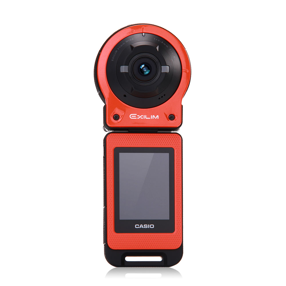 カシオ EX-FR10 2.0インチLCD分離型アクションカメラ - オレンジ
