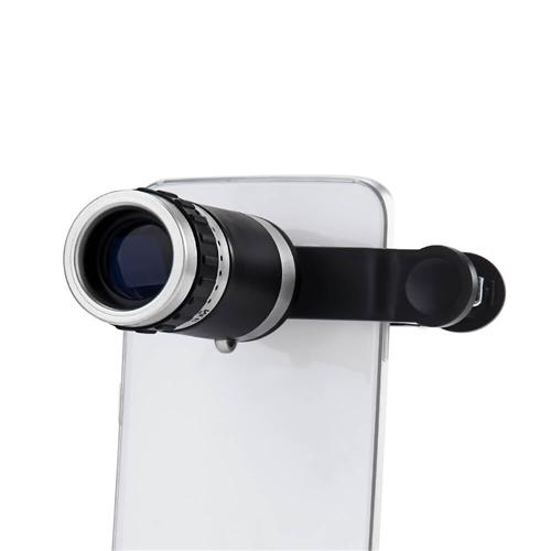 High Quality Clip-on 8x Zoom Optical Camera Lens for Huawei Honor 6A 