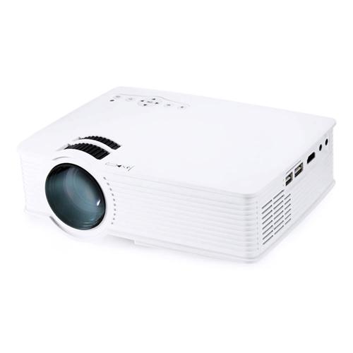

H909 LED Projector 1000 Lumen 800*480 Pixels Support HD 1080P with TF Card / USB / HDMI / AV Input - White