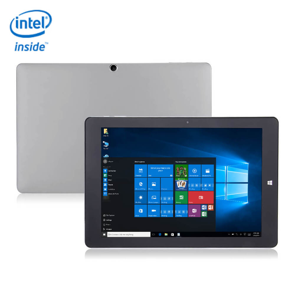 CHUWI Hi10 Plus Tablet PC 10.8 inch Windows 10 + Remix OS 2.0 4GB/64GB Intel Cherry Trail Z8300 Quad Core 1.84GHz IPS 1920*1280 Type-C - Gray