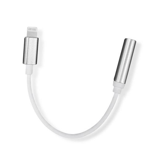 8 Pin To 3 5mm Headphone Jack Adapter For Iphone 7 7plus Silver
