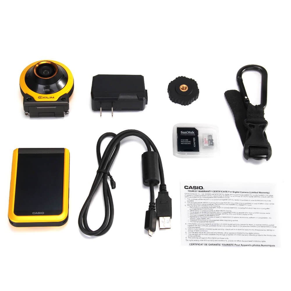 CASIO EX-FR100 Separable Digital Camera Waterproof Action Camera