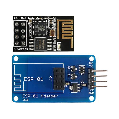 

ESP-01S ESP8266 Serial Wi-Fi Wireless Module + Adapter for Arduino