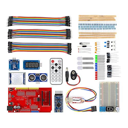 

Pro Mini BreadBoard Kit with IO Expansion Board / Sensor Module for Arduino
