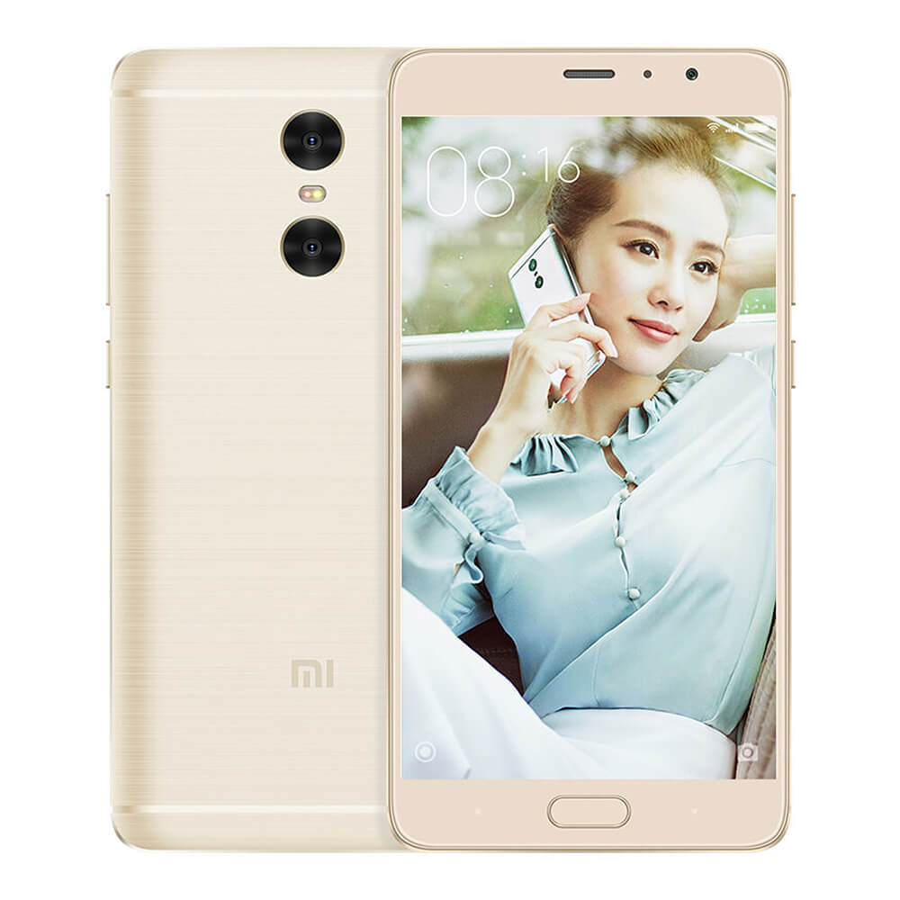 Xiaomi Redmi Pro 5.5inch OLED FHD Screen 4G VoLTE Android 6.0 Smartphone Helio X25 Deca Core 2.5GHz 4GB 128GB TOUCH ID Brushed Metal Body Type-C 4050 mAh - Gold