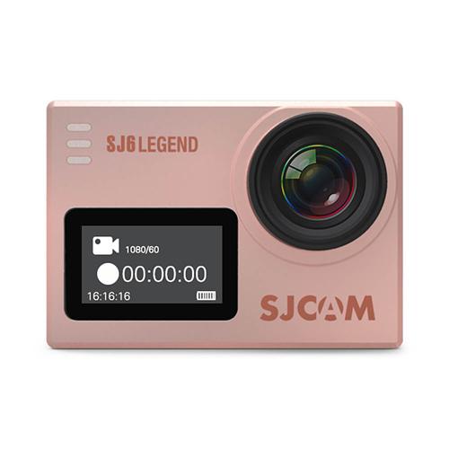 

SJCAM SJ6 Legend WiFi Action Camera 2.0 Inch LCD Touch Screen 4K 16MP Sensor 166 Degree Wide Angle Len Gyro stabilization With Waterproof Case - Rose Gold