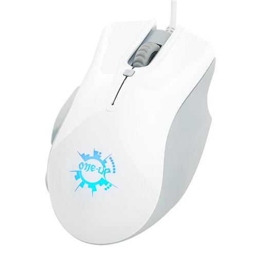ONE-UP M-720 USB Wired 3 DPI Gaming Mouse - White