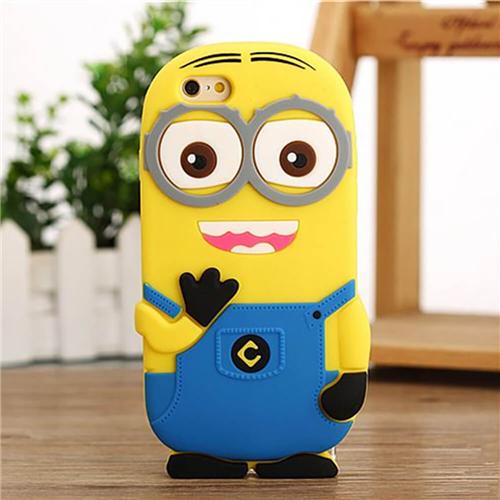 Soft Case Me Minions Silicone Cover iPhone 7