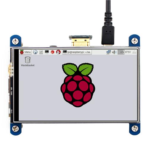 

4 inch HDMI LCD IPS Screen 800*480 Pixel for Raspberry Pi Model B / B+ / Raspberry Pi 2 Model B