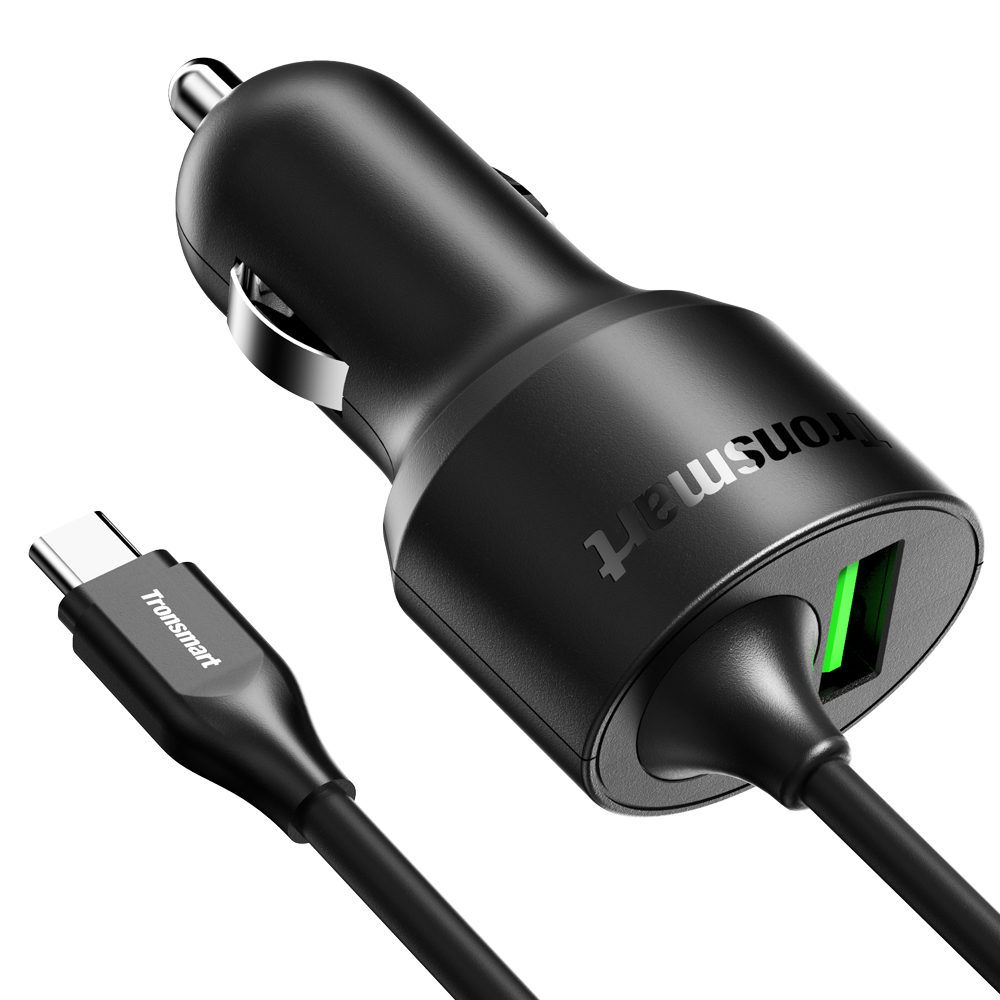 Tronsmart 2Ports Quick Charge 3.0 33W Type A USB Car Charger 