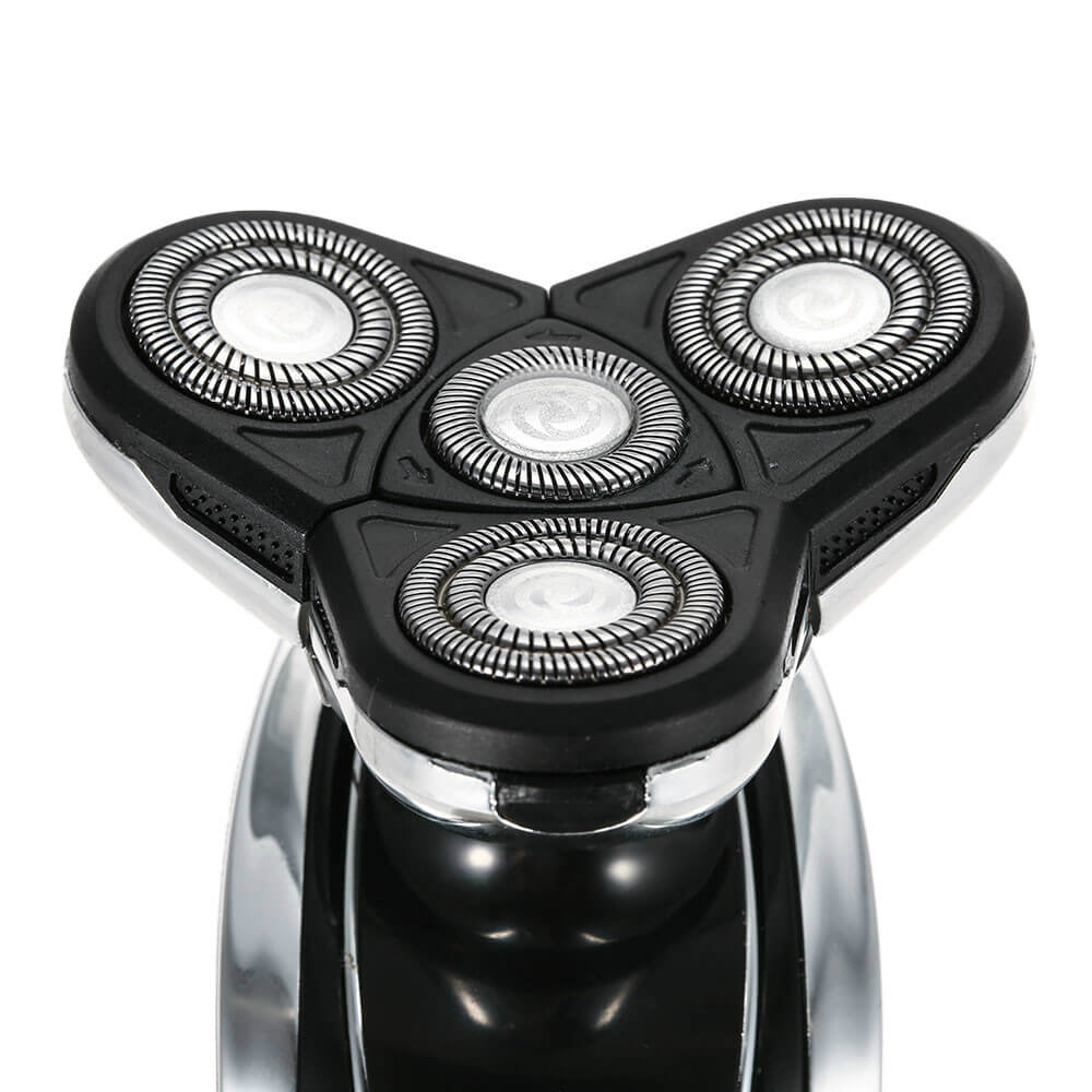 KM8871 EU Plug 4D Electric Shaver Waterproof Rotary Razor