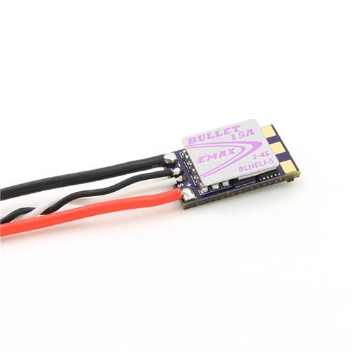 

Emax BULLET Series 15A 2-4S BLHeli S ESC Support Onshot42 Multishot D-shot For 130mm FPV Racing Drone