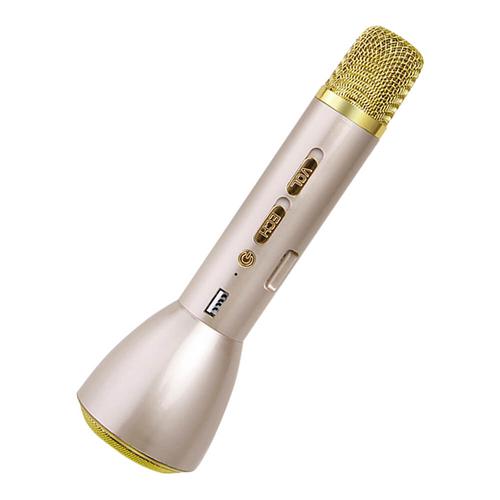 K088 Wireless Bluetooth Microphone Speaker - Gold