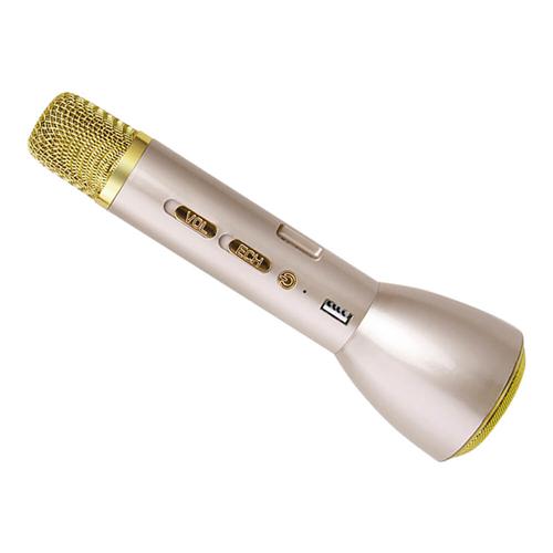 K088 Wireless Bluetooth Microphone Speaker - Gold