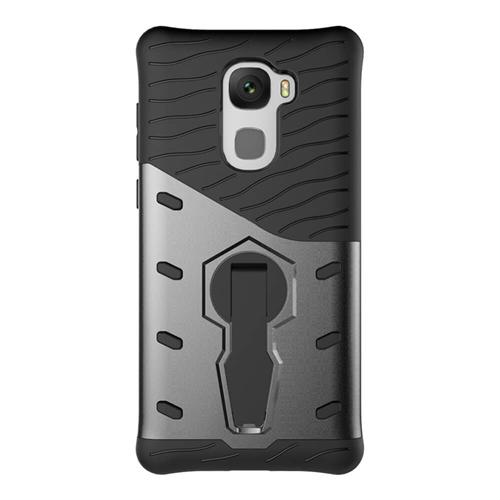 

Armour Series Protective Phone Case 360 Degree Rotating Bracket Stand Cover For LeTV LeEco Le Pro3/X720 - Black