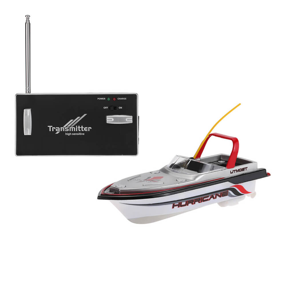 

Happy Cow 777-218 Mini RC Speedboat Racing Boat Yacht Model Ready-To-Go - Red