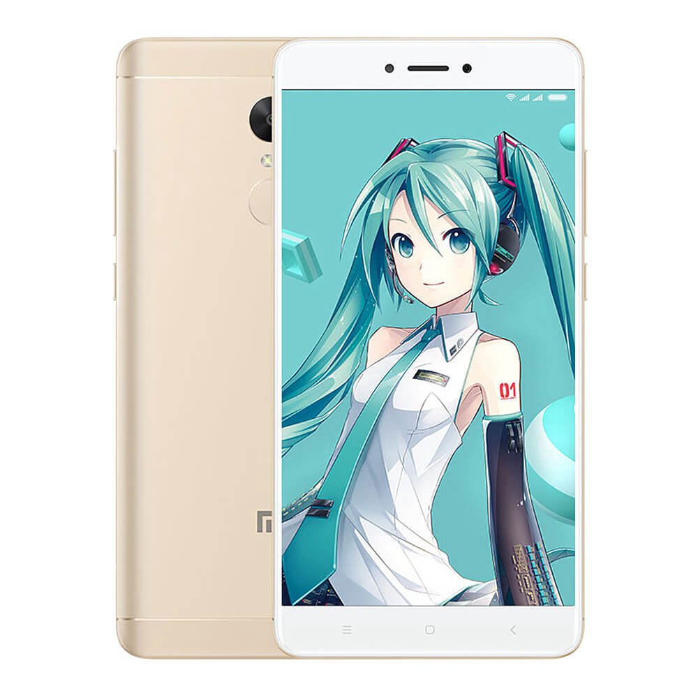 Xiaomi Redmi Note 4X 5.5 Inch 4G LTE Smartphone FHD Screen 3GB 16GB MIUI 8 Snapdragon 625 Octa-core 13.0MP Touch ID 4100mAh Battery IR Remote Control - Gold