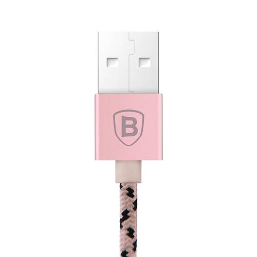 

Baseus Magnetic 8 pin USB Cable 1M Charging Data Cable For Andoid Phones - Rose gold