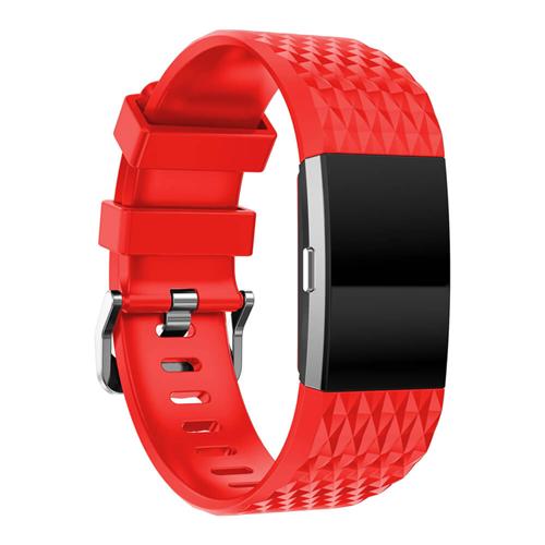 Fitbit Charge 2 Silicone Band Strap Red